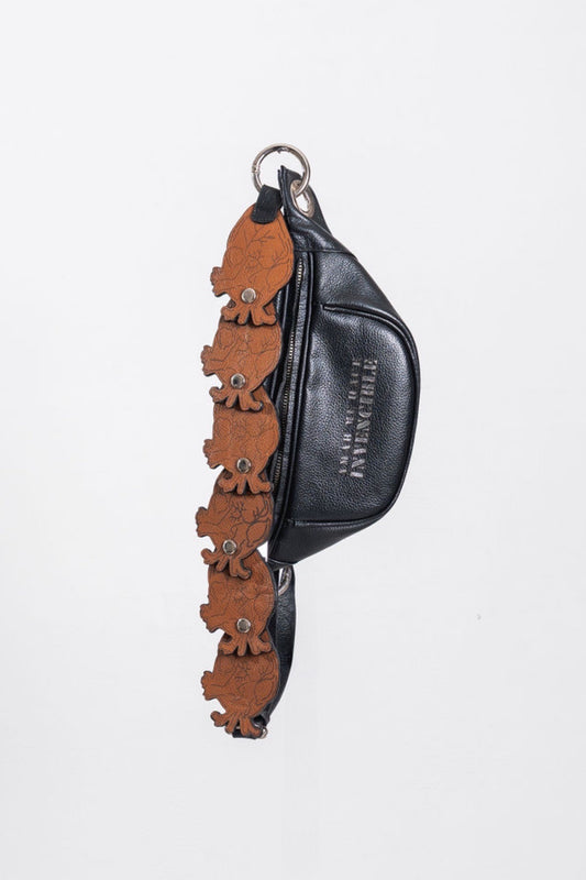 BROWN HEART STRAP